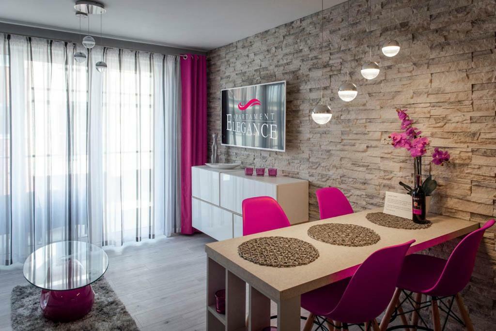 Apartament Elegance Pink Rewal Luaran gambar